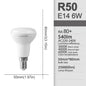 2 pezzi E27 E14 LED lampadina da bagno R50 R63 R80 220V 10W senza sfarfallio luce calda 3000K 6000K per la casa soggiorno illuminazione interna