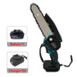 Motosega a Batteria Makita per Lavorazione del Legno, Piccola Sega Elettrica Portatile da 18V con Lama da 6 Pollici, Mini Motosega Portatile