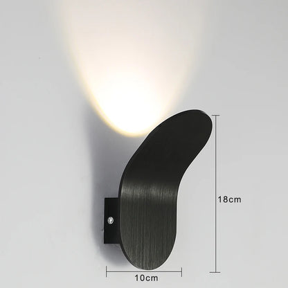 Lampade da Parete LED Moderne, Illuminazione per TV, Comodino 5W AC85-265V, Luci da Parete Nordiche per Soggiorno, Corridoio, Balcone, Decorazione
