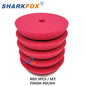 Kit di spugne lucidanti Sharkfox da 5 pollici (125 mm)/6 pollici (150 mm) per lucidatrice per auto, disco lucidante in schiuma.