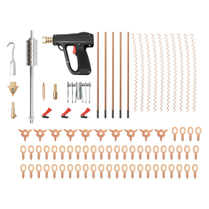 Kit di Riparazione Ammaccature Auto 86 Pezzi, Set di Attrezzi per Rimozione Ammaccature Senza Vernice con Pistola per Saldatura a Punti e Martello di Trazione per Carrozzeria