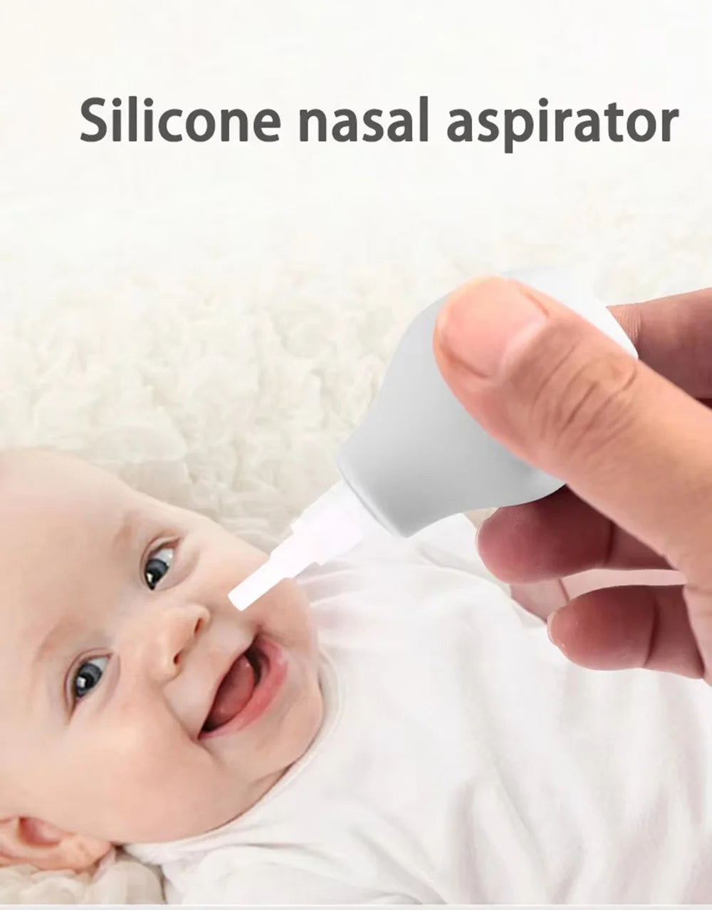 Kit per la Cura del Neonato 9 Pezzi con Tagliaunghie, Spazzola per Capelli, Pettine, Termometro, Set Essenziale per l'Igiene del Bambino, Kit da Viaggio