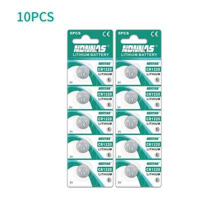 Nuove batterie CR1220 ad alta capacità da 2-50 pezzi - Batteria al litio 1220 a bottone da 3 V per orologi dispositivi sanitari Calcolatrice ecc.