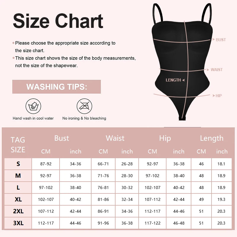 Body senza spalline donna perizoma Shapewear Tummy Control Body Shaper Off spalla top un pezzo vita Trainer intimo Skinny