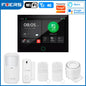 FUERS Sistema di Allarme Domestico 4G con Schermo TFT da 7 Pollici G70 Sistema di Allarme Antifurto Wireless GSM WiFi Compatibile con Tuya Smart