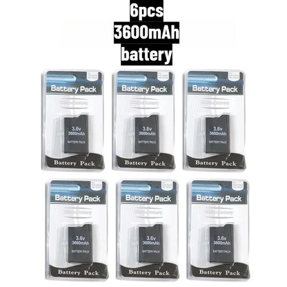 Batteria di Ricambio al Litio 3600/2400mAh per Console di Gioco Portatile PSP2000, Compatibile con PS Lite PSP-2PSP-3004