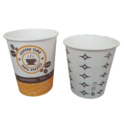 Bicchieri di carta da 180ml 50 pezzi usa e getta caffè tè tazza di latte accessori da cucina forniture per feste tazze usa e getta bicchieri di carta per caffè