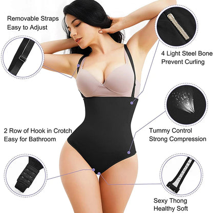 Body Modellante Donna Contenitivo Integrale, Intimo Modellante Contenitivo Pancia, Solleva Glutei Push-Up, Corsetto Contenitivo Addominale