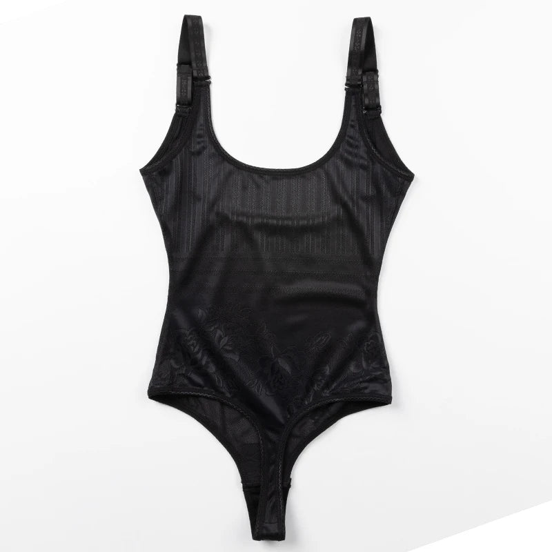 Body modellante sexy a perizoma da donna, contenitivo snellente per tutto il corpo, corsetto modellante vita, controllo pancia, intimo modellante e contenitivo